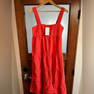 Billabong Red Midi Dress